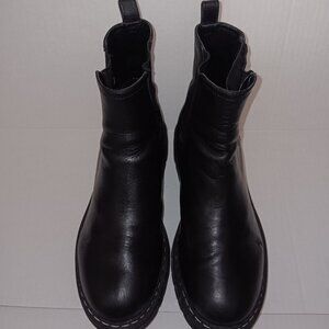 MARC FISHER LEATHER UPPER PADMIA CHELSEA BOOT